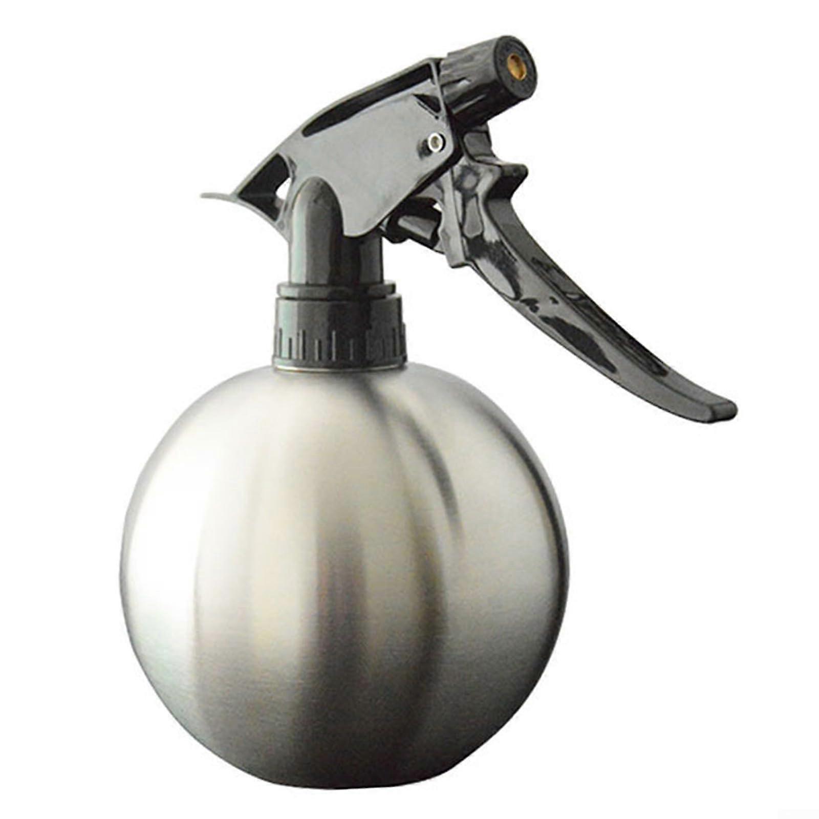 watering can made of pressed stainless steel, adjustable spray bottle, leakproof design