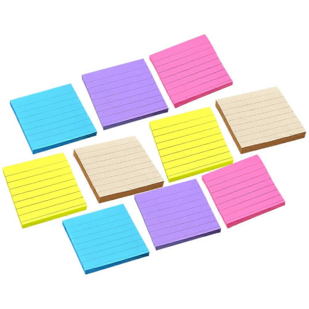 Cute Memo Pads with Strong Adhesion Stickers for Office Reminders, Schedules, and Planning – Bright for Organization