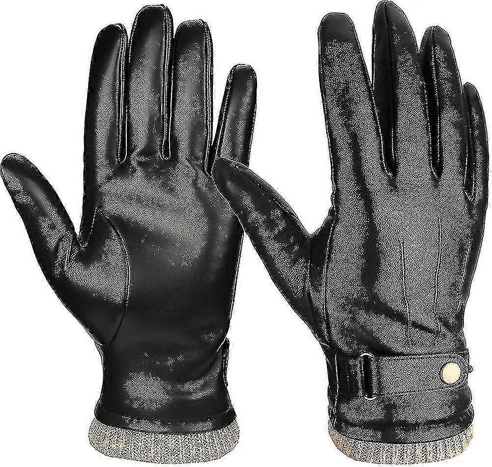 Mens Gloves Cashmere Touchscreen - For Dad