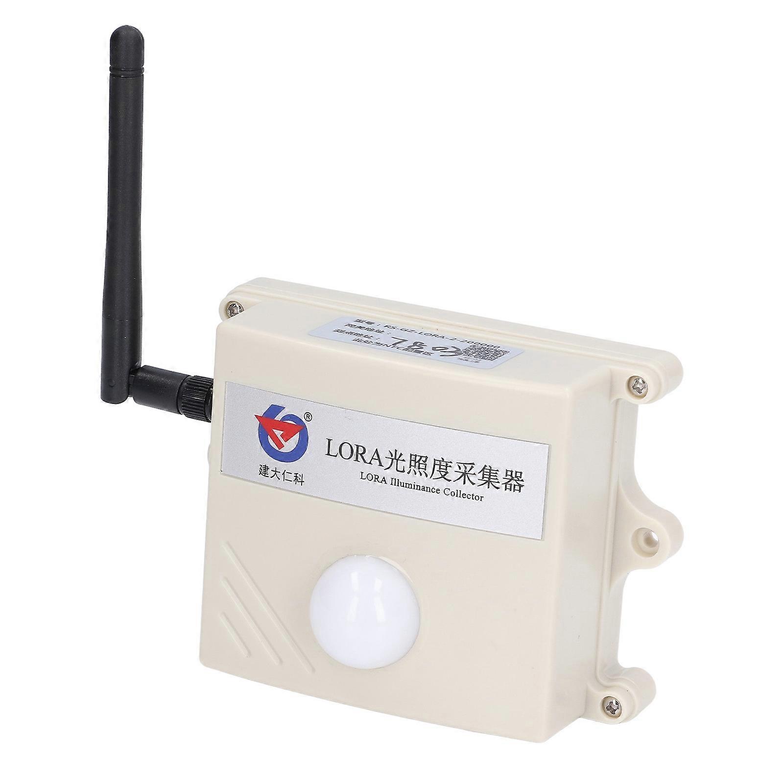 Illuminance Transmitter Wireless Real Time Monitoring Waterproof Illuminance Sensor Collector