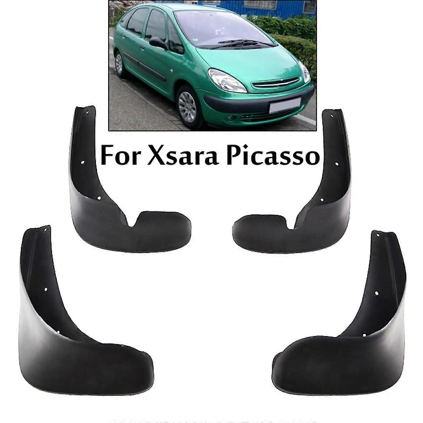 Car Mud Flaps For Citroen Xsara Picasso 2000-2012 Splash Guards Mudflaps Dirty Traps Fender Flares Front Rear Mud Flap Mudguards