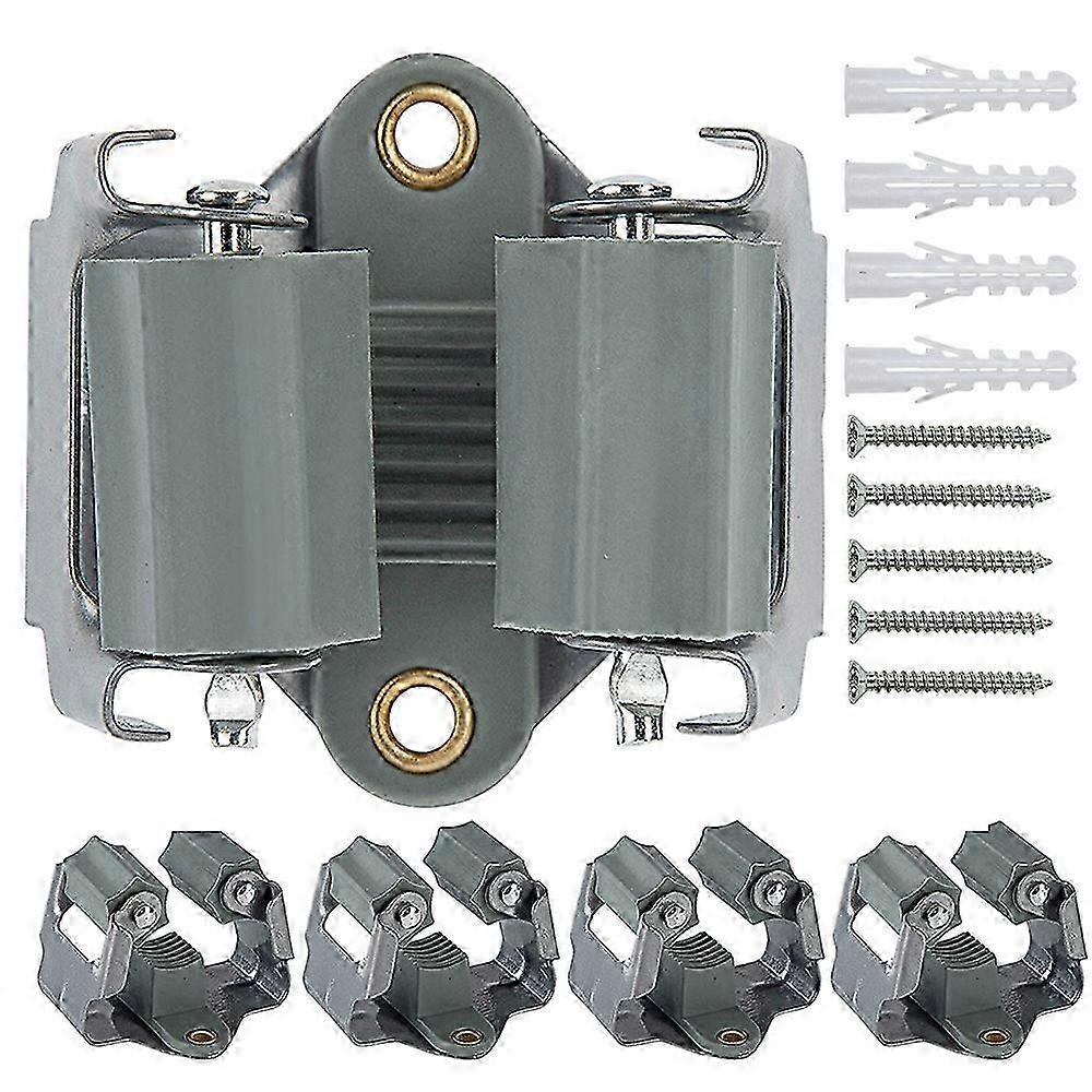 3-H Tool Holder for Garden Tools - Easy Installation/Clamp Fix/Wall Mount/Quick Release