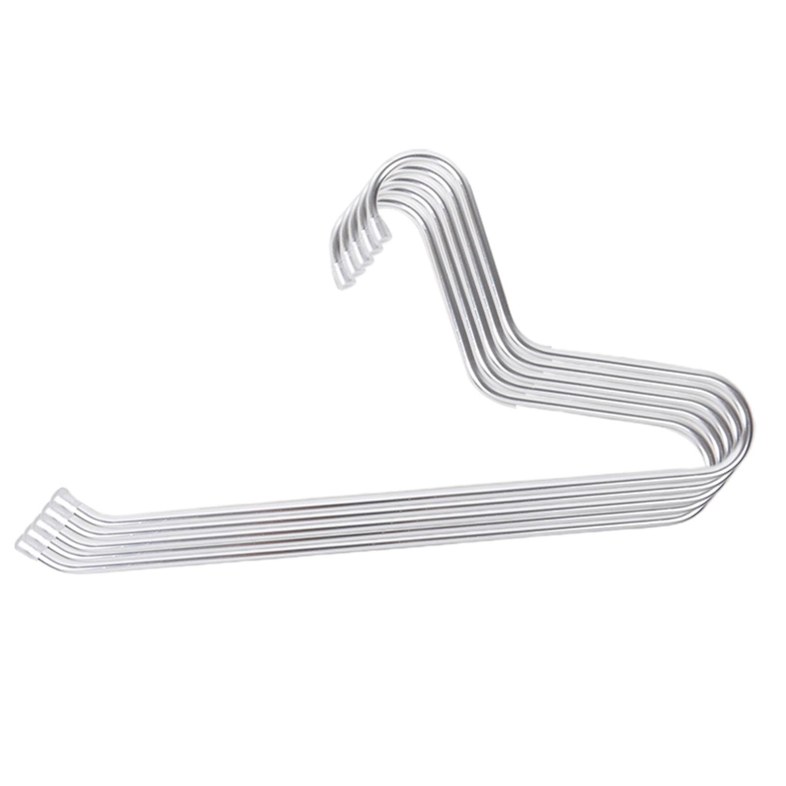 Aluminum Alloy Clothes Hangers Single Layer Multi-purpose Househhold Closet Space Saving Pants Hanger