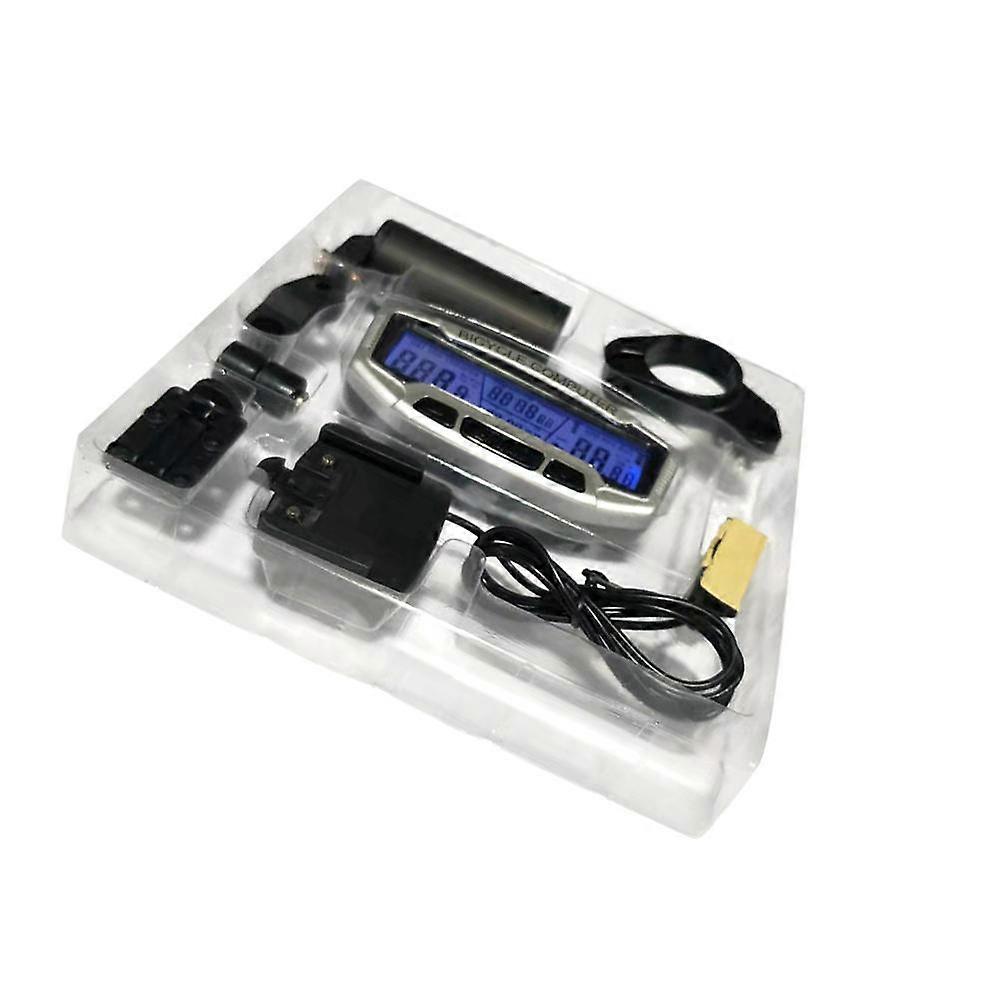 Back Light Speedometer Digital Display Cycling Accessories 3.5×1.8×0.6in Average Speed 1Pc