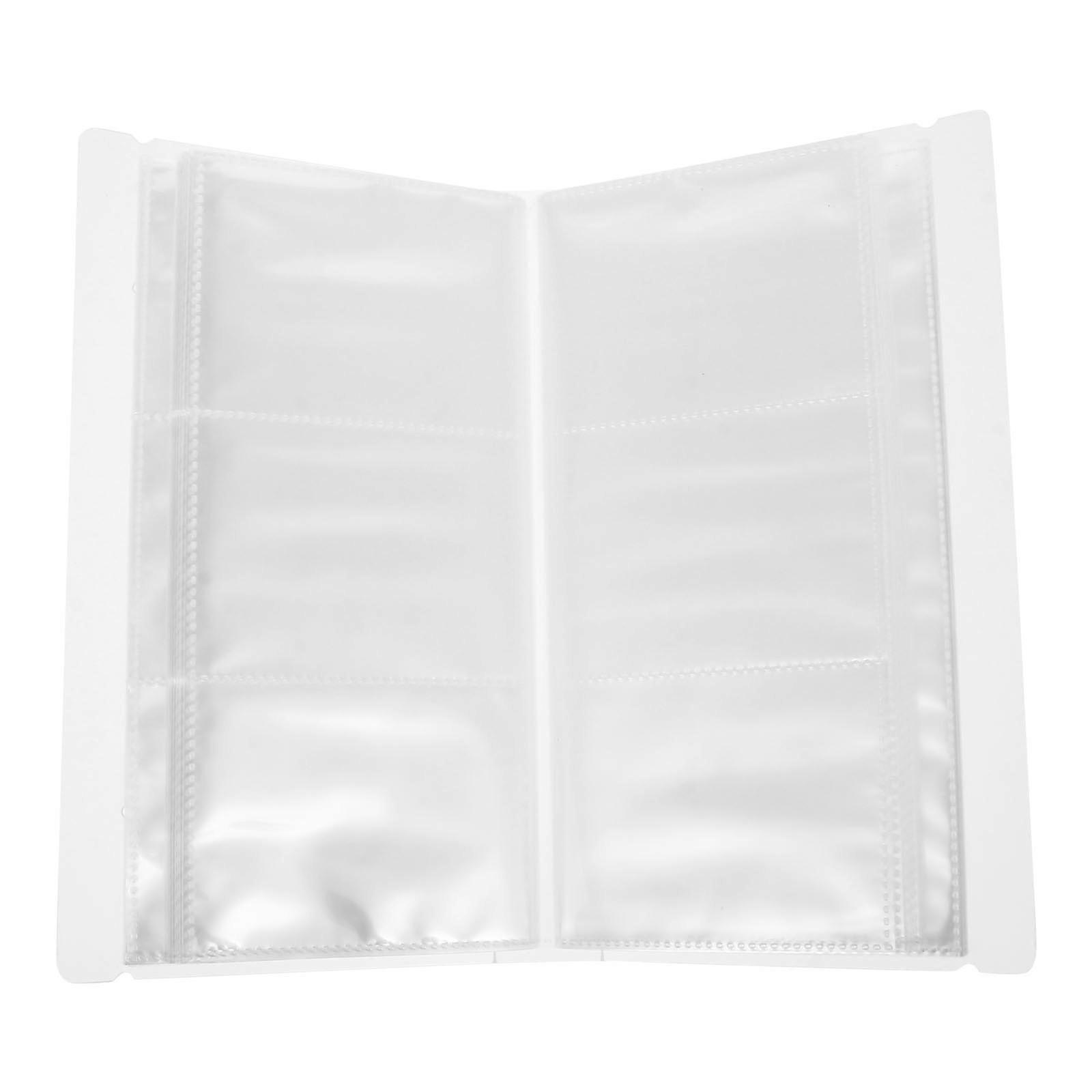 Transparent Postcard Storage Album with Premium PP Material, Lightweight Collectible and Tickets Organizer for Idol Supporters, Creative Souvenir