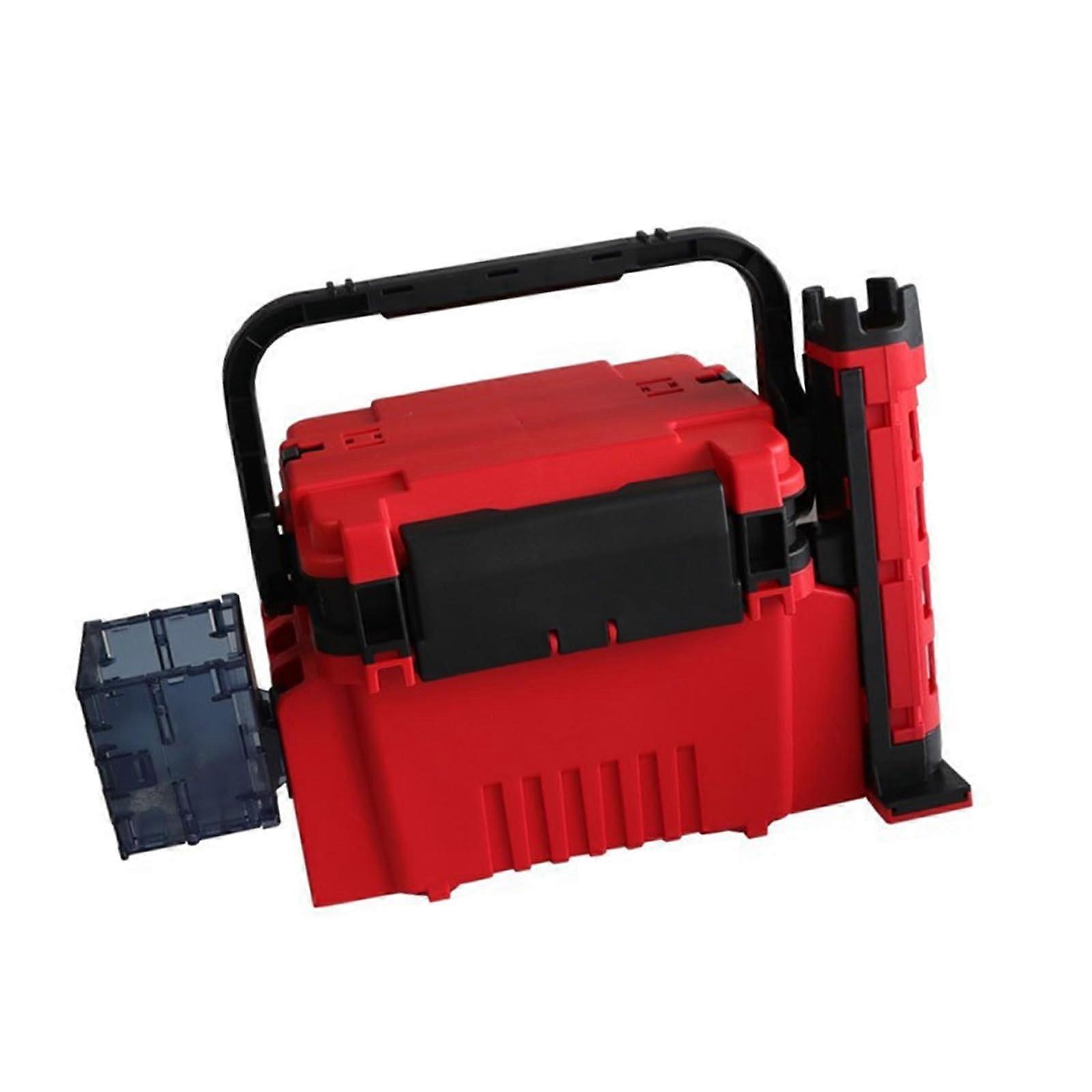 Thickened, waterproof fishing tackle box, multilayered, large capacity, storage box for fishing bait, travel container Ref: 7293