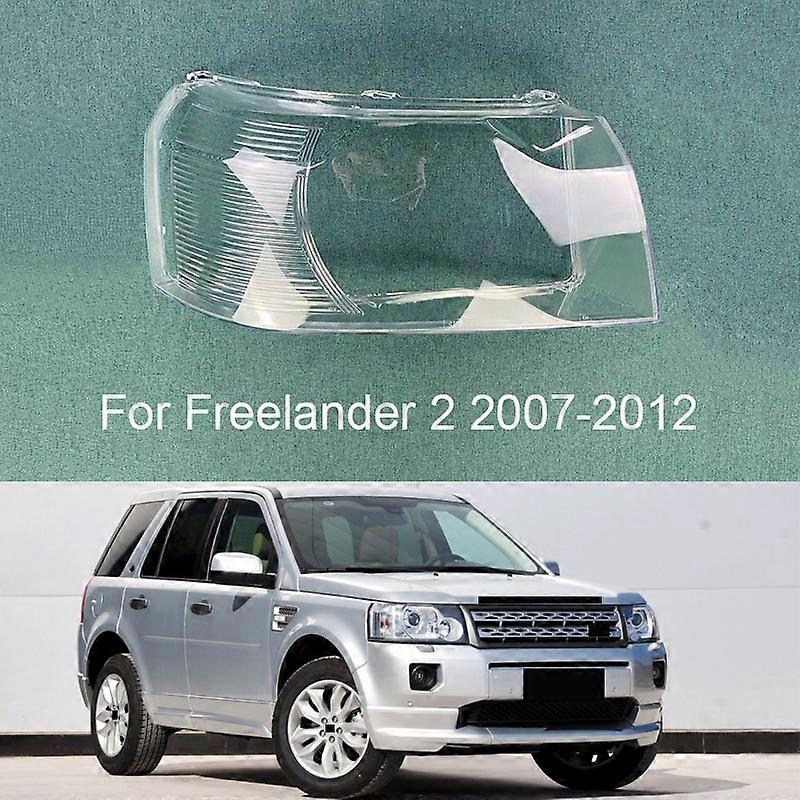 For Land Rover Freelander 2 2007-2012 Front Headlamp Cover Lamp Shade Headlight Shell Lens Plexiglass Replace Original Lampshade