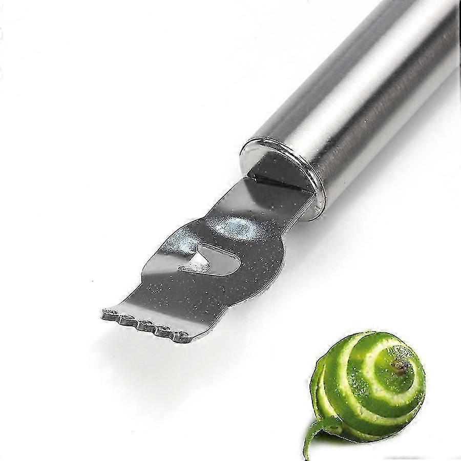 Lemon Grater With Channel Knife And Hanging Loop