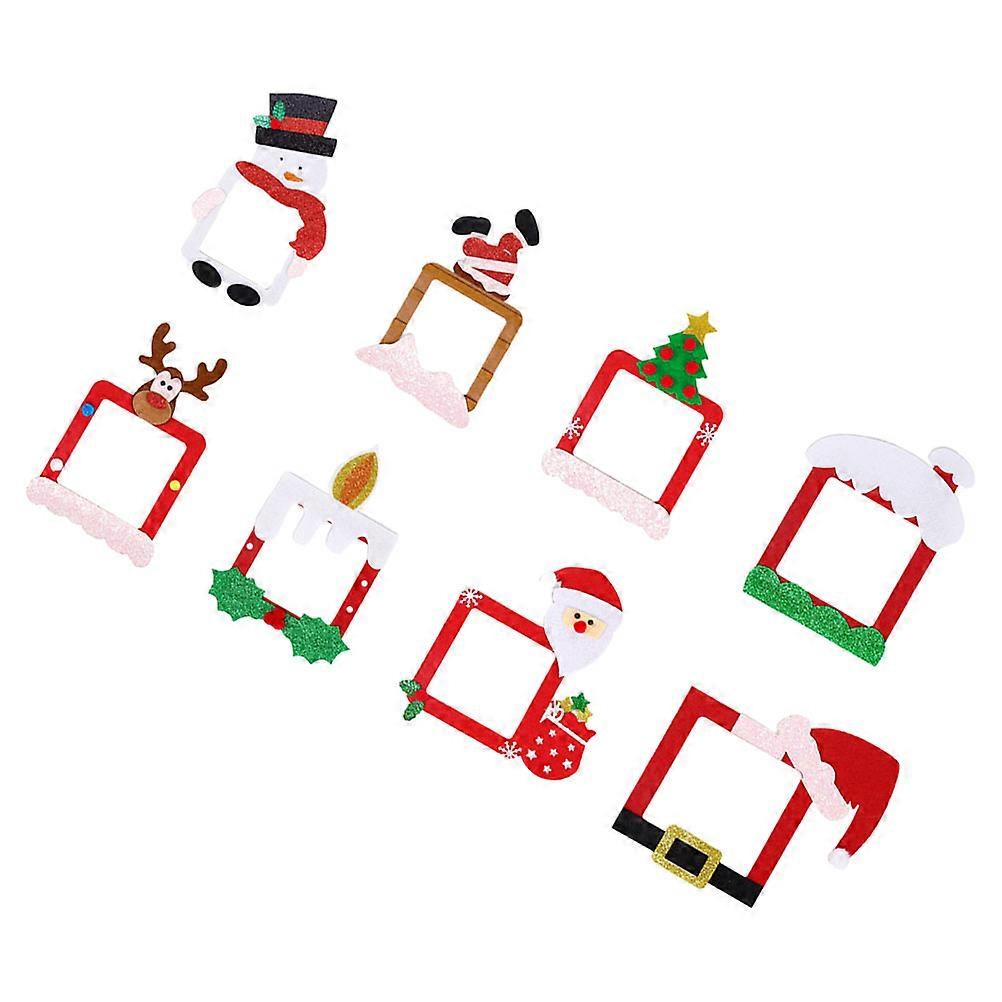 Wall Switch Panels Lighted Outlet Covers Holiday Props Assorted Color 16.6x15cm Christmas Party Switch Protection 8Pcs