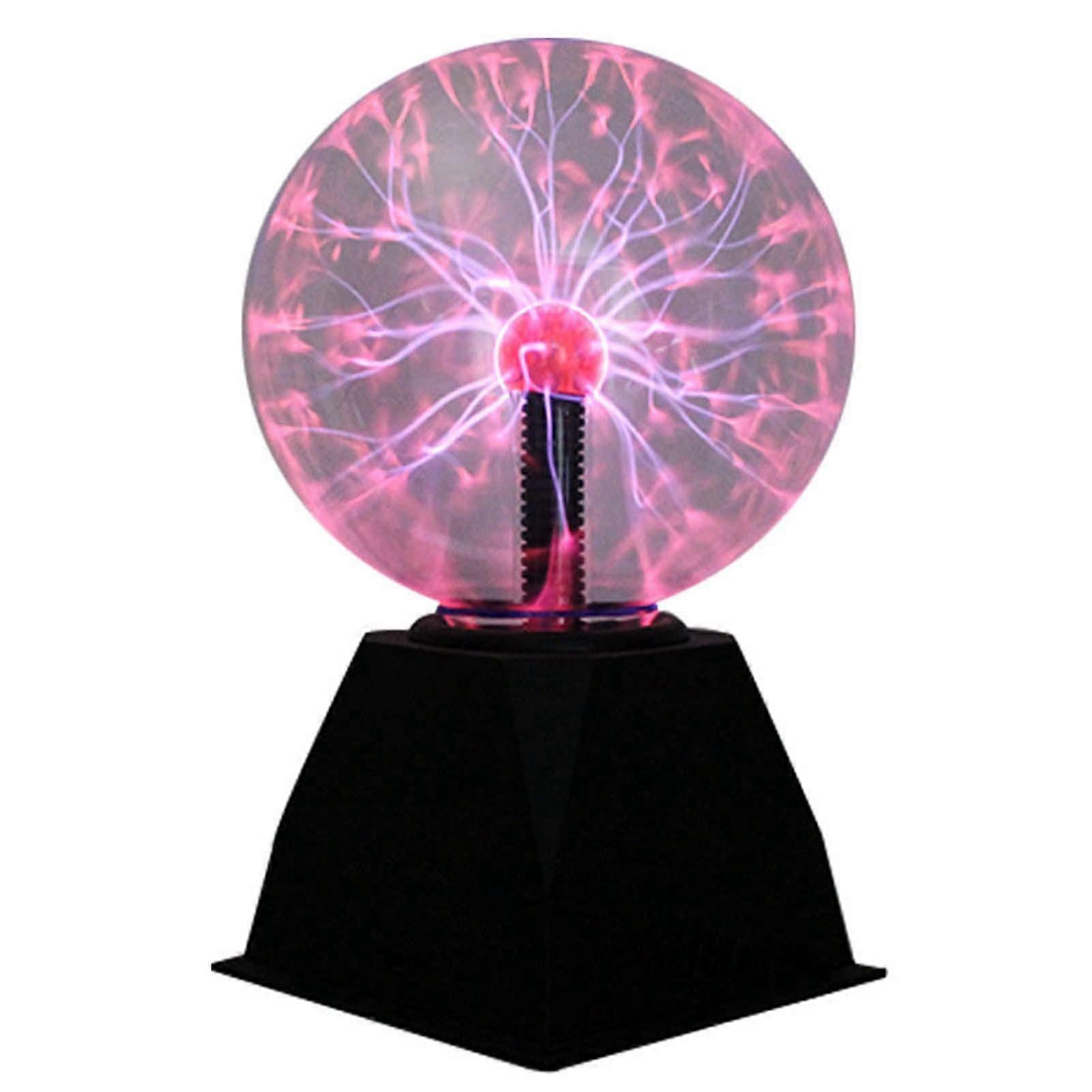 Plasma Ball Lamp, 3 Inch Magic Plasma Light, TouchSensitive, USB Rechargeable