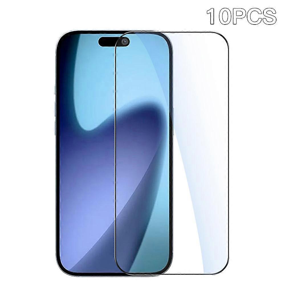 iPhone 17用RURIHAI 10個エアハイアルミニウム-シリコンガラスフィルム0.26mm 2.5Dスクリーンプロテクター