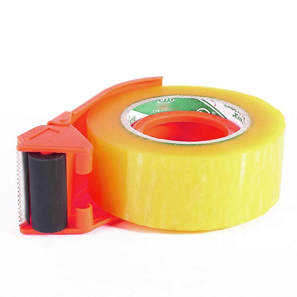 Tape Packing Dispenser Desktop Sealing Device Orange 16x5x6cm Cutting Tape Carton Sealer 1Set