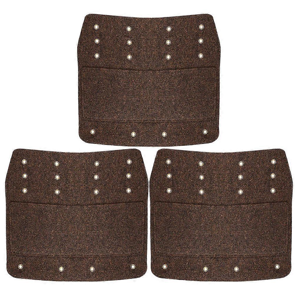 3pcs Non Slip RV Step Covers, Durable Outdoor Stair Rugs for Camper Steps, Full Coverage & Stylish Design