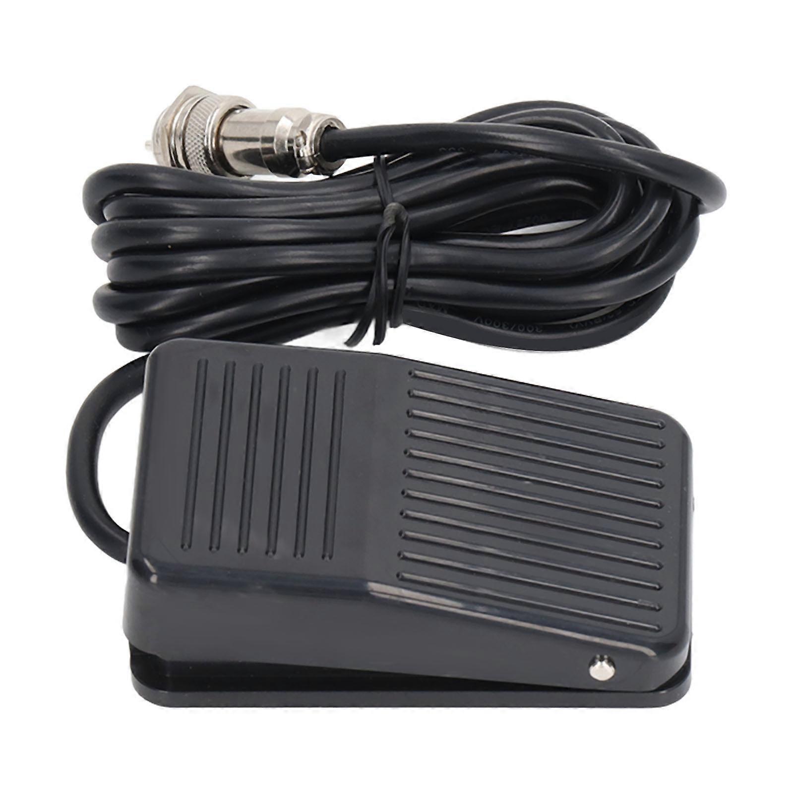 Foot Pedal Controller Easy to Operate Self Reset Foot Switch for Tattoo Sewing Machine 