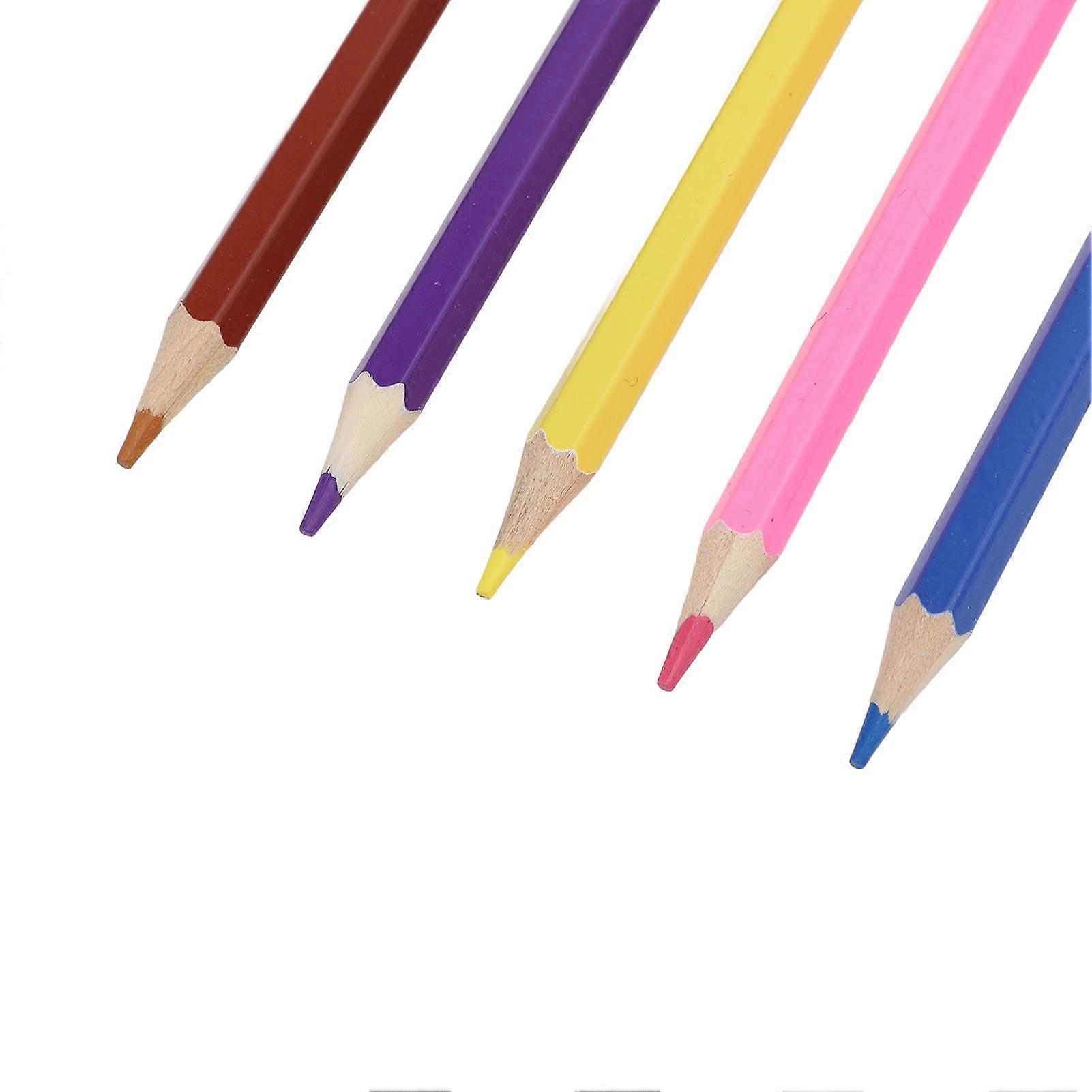 72 Colors Pencil Set with Portable Nylon Bag Colorful Drawing Pencils for Coloring Painting Sketching Shading