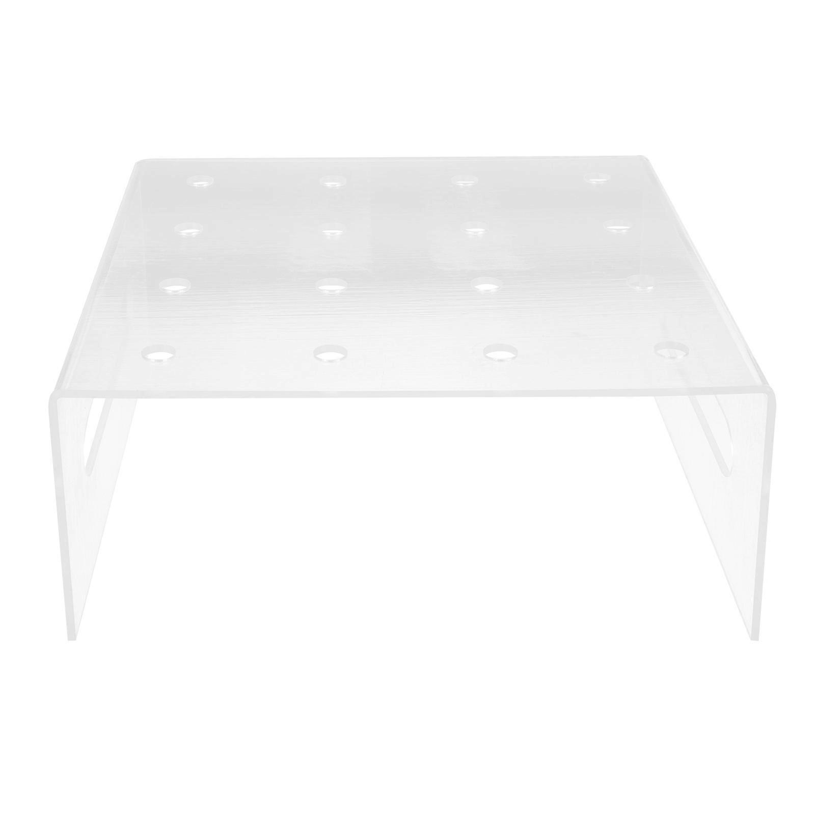 Acrylic Lollipop Stand for Displaying Transparent Cake Storage Rack with Solid Base 1Pc