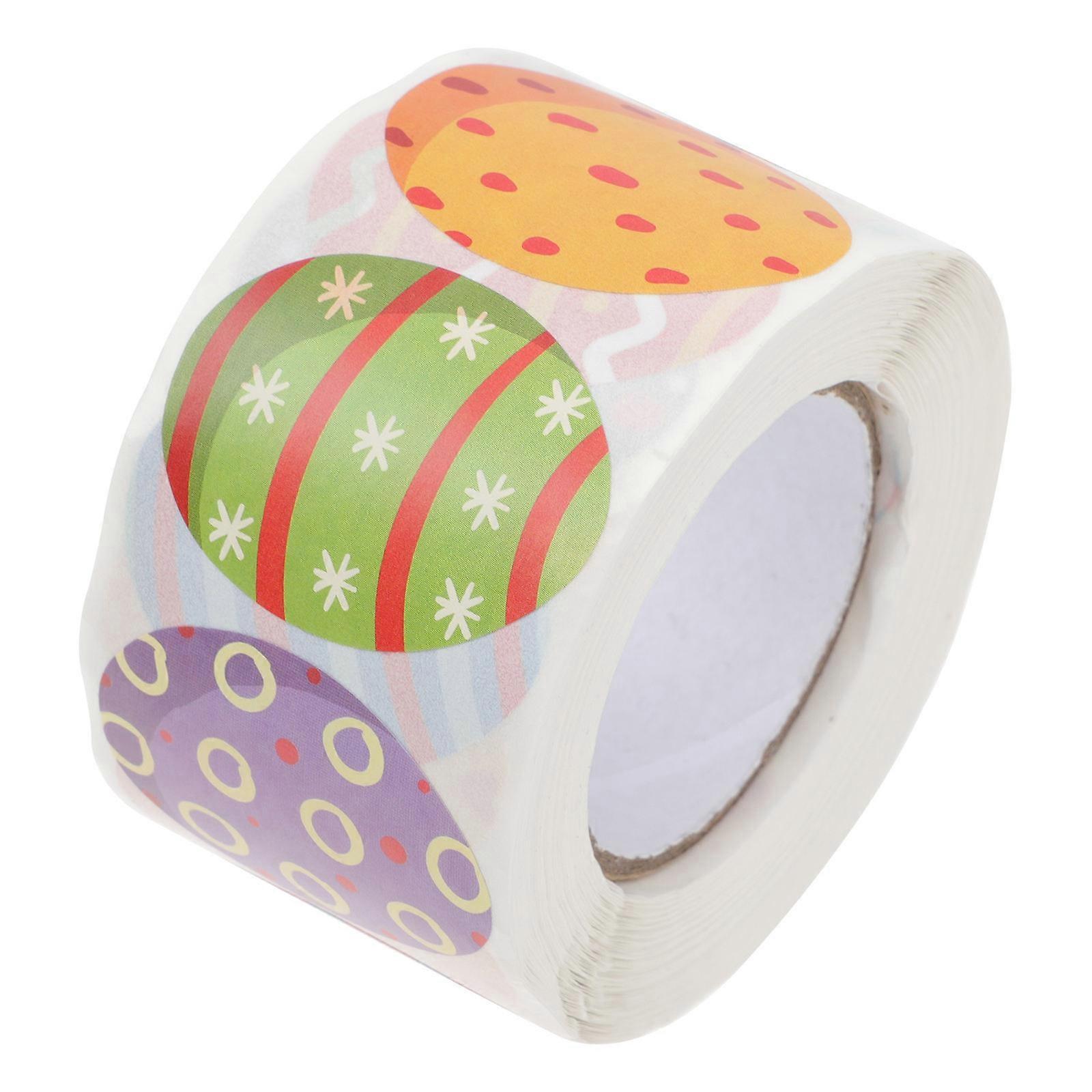 Spring Crafts Stickers Easter Theme Adhesive Sticker For Party Decorations Easy to Stick and Remove 6.7x6.7cm 500Pcs
