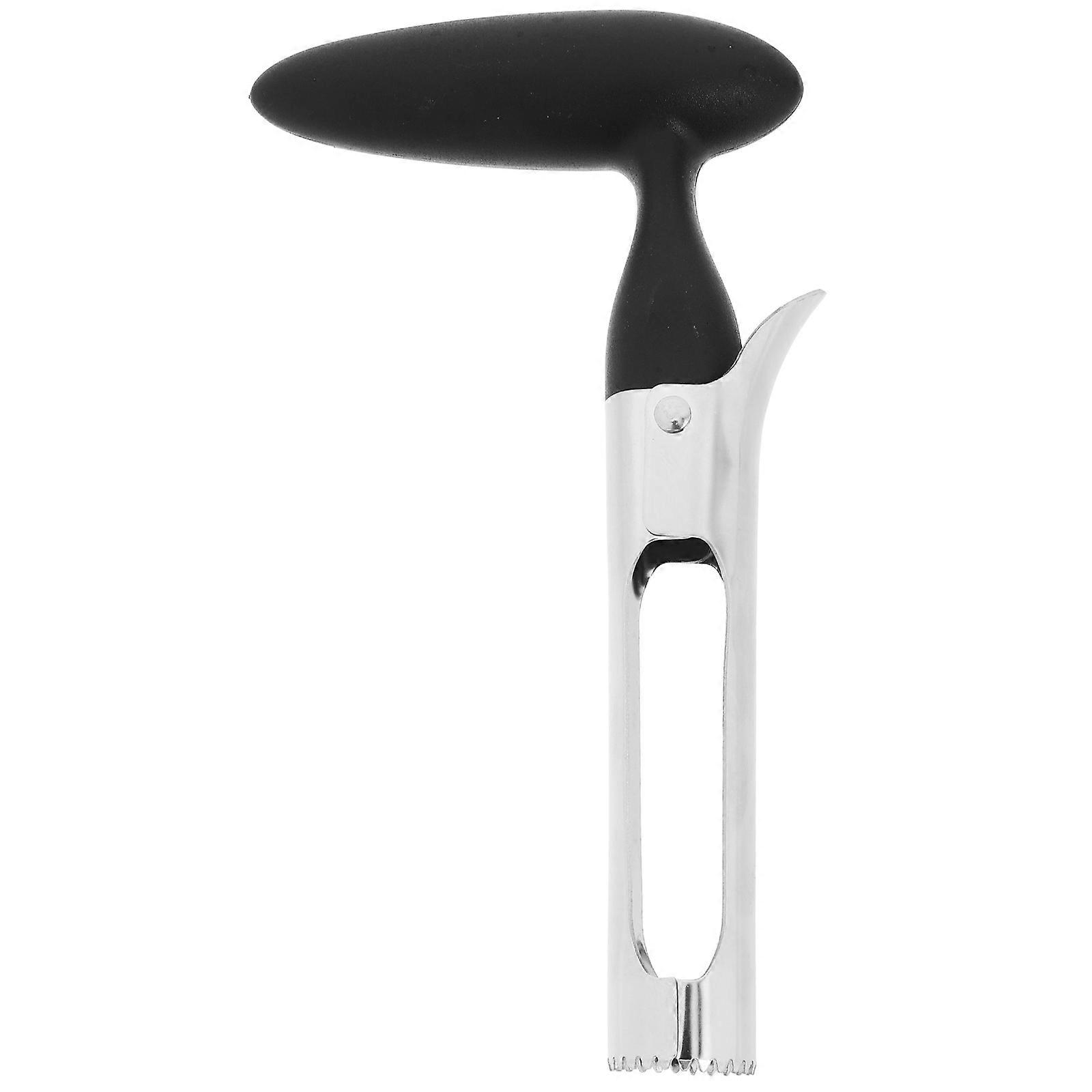 FRCOLOR 1 Set Small Apple Corer Tool Stainless Steel Fruits Core Remover for Tomatoes Pears Peppers Pineapple Cupcake