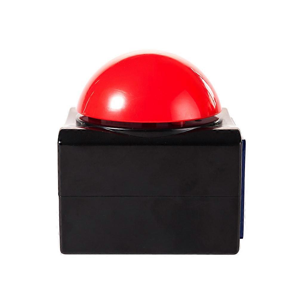 Noise Maker Toy Game Buttons Buzzers Practical Red 11.6x11.2x9.7cm 1Set