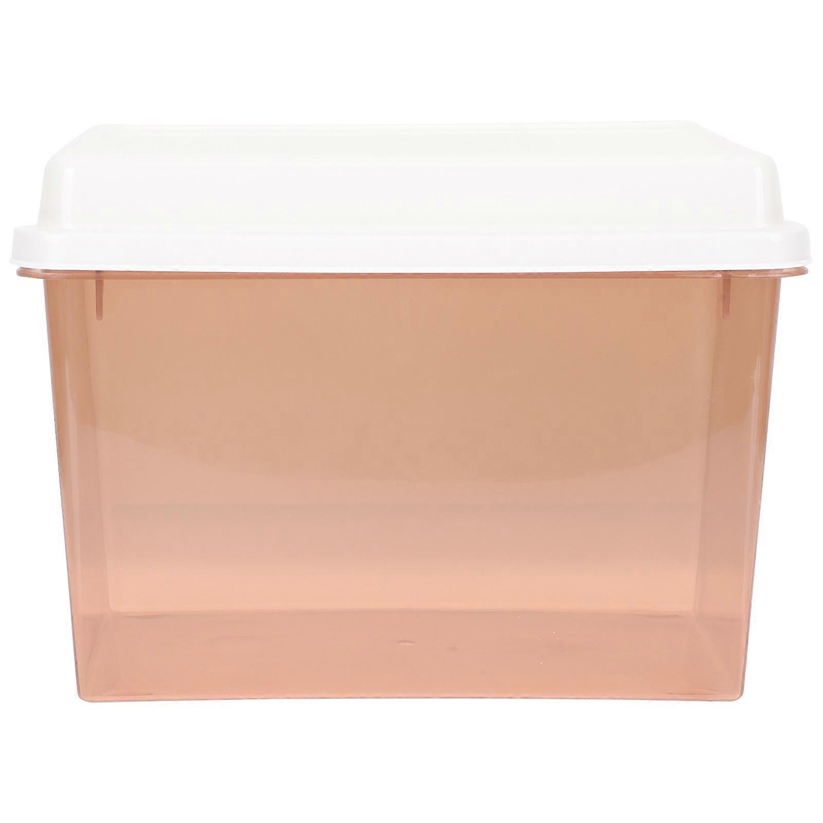 Plastic Bread Container with Fresh Keeping Design 1 Set Storage Box for Bread