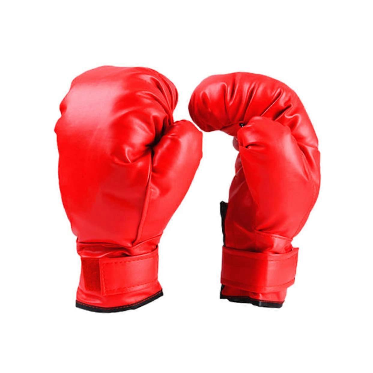 Professional Boxing Gloves for Sparring and Kickboxing, Comfortable Thai PU Material, Breathable Lining for Fitness Training