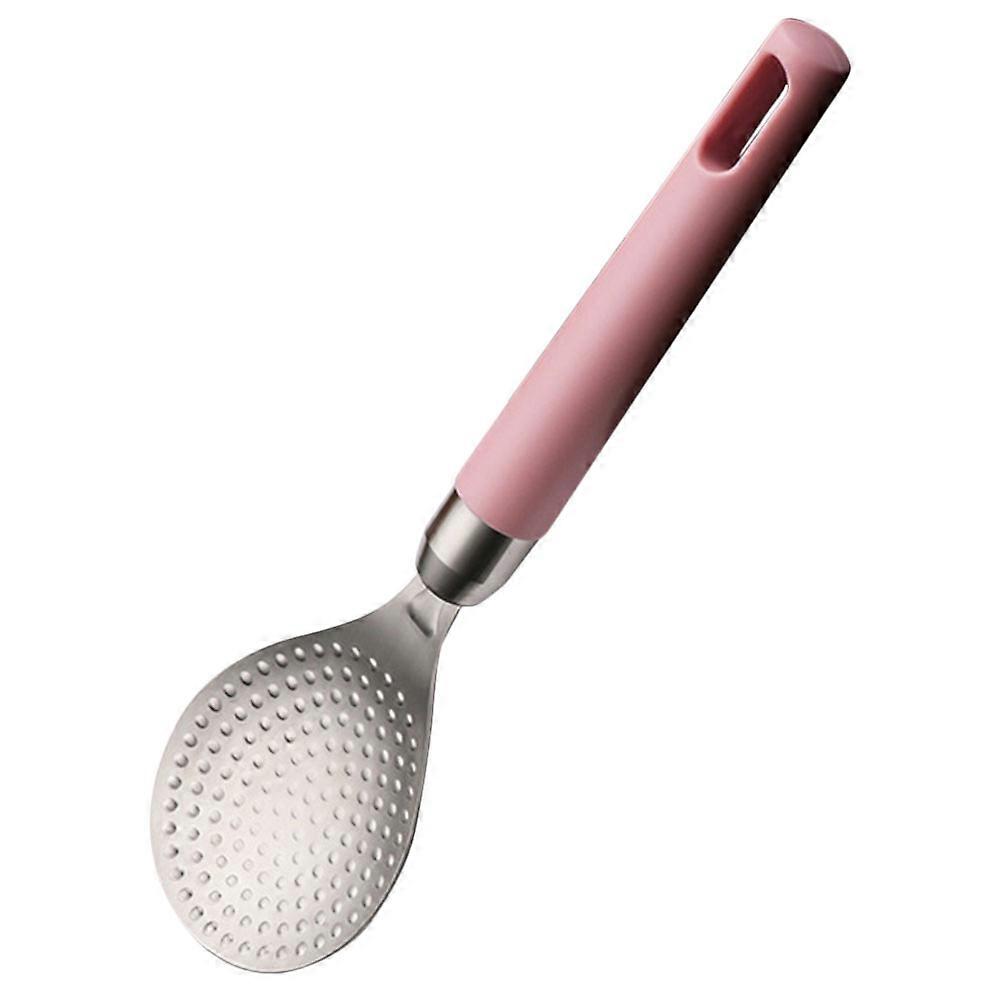 Household Rice Scoop Metal Usage Ergonomic Design Cooking 9.6×2.7×0.6in Anti Stick 1Set