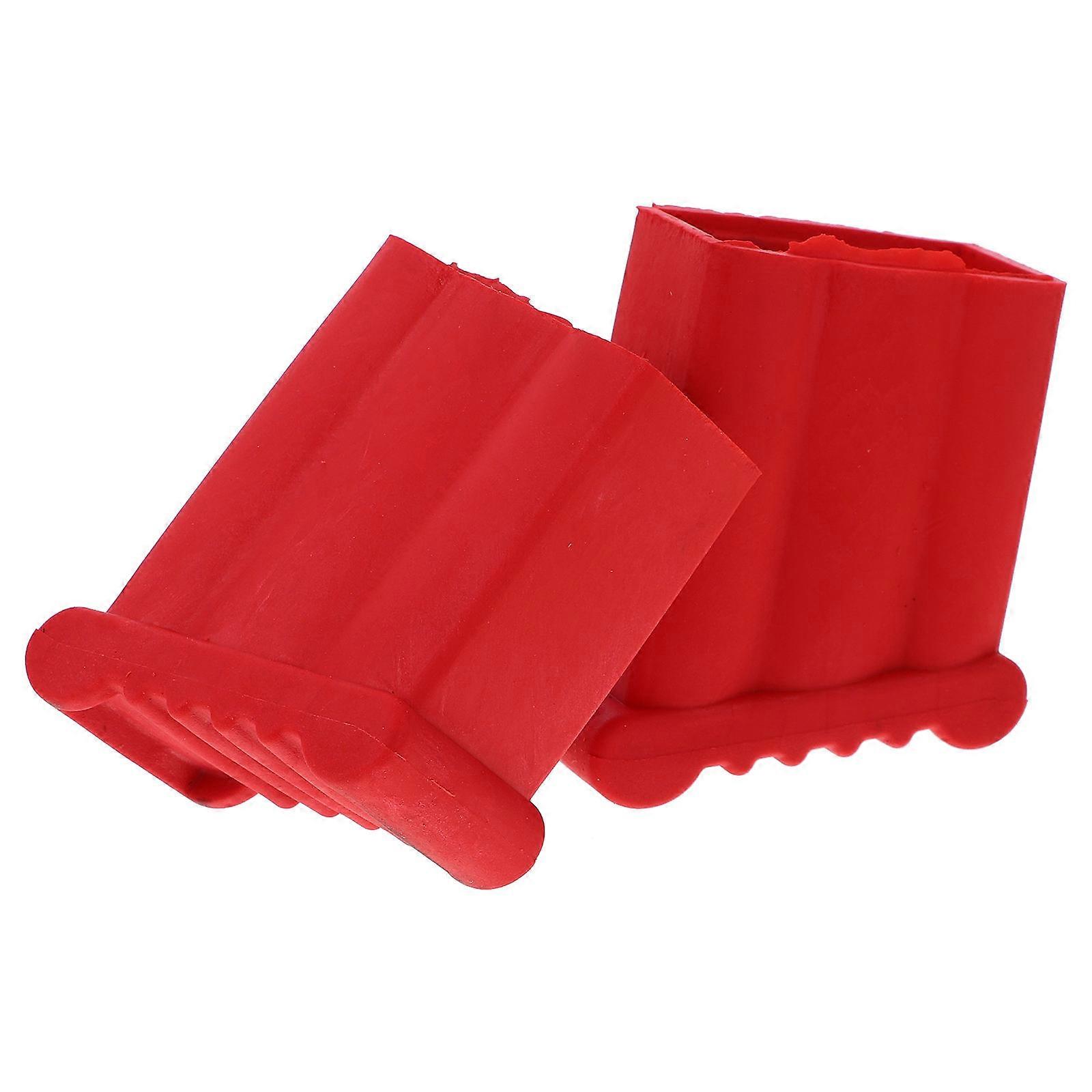 Attic Stair Feet Cover Ladder Feet Replacement Protective Pad For Indoor Use 2Set