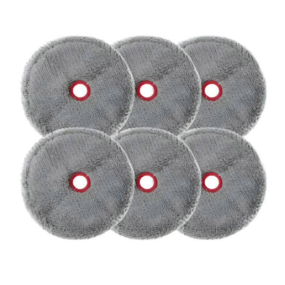 6PCS Mop Pads for LG Code Zero Roboking Ai Vacuum Attachment T Replacement Mop Cloth