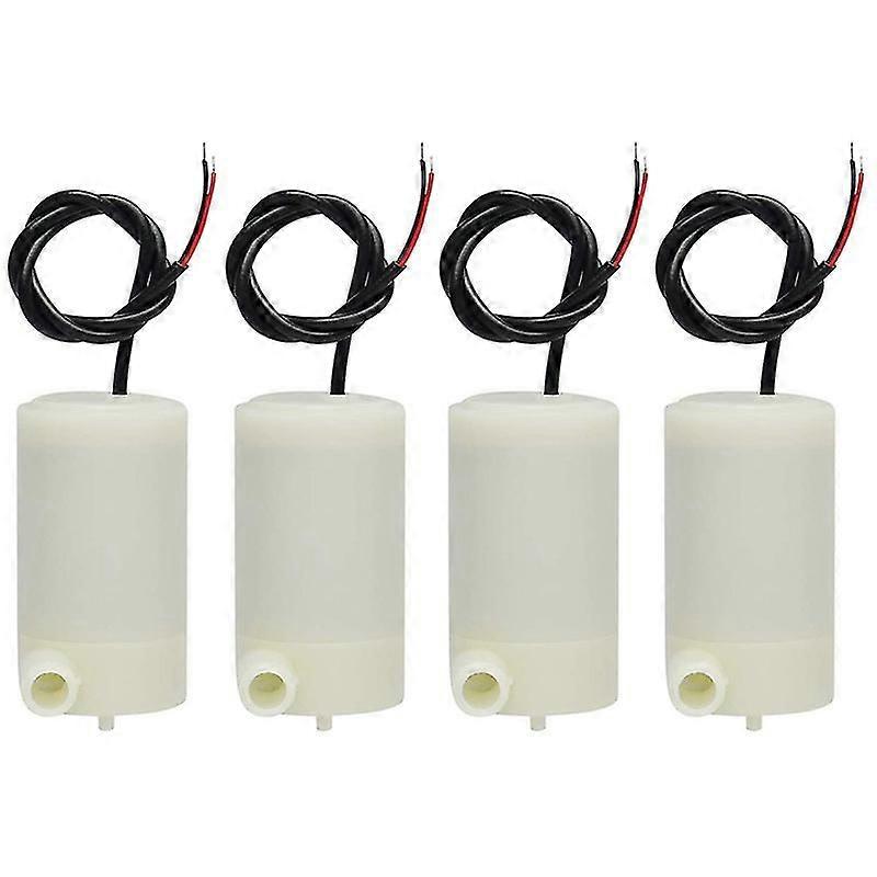 4 τεμάχια DC 3 V 5 V - Σετ μίνι υποβρύχιων αντλιών νερού για ενυδρεία