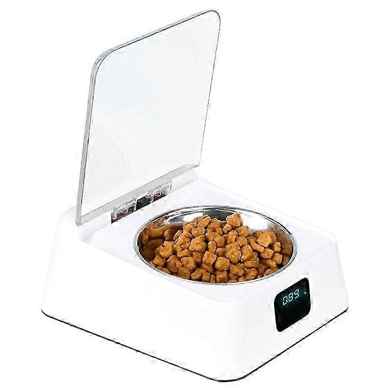Smart Dog Napf Infrarotsensor Automatisch öffnende Abdeckung Feuchtigkeitsbeständig Moskitodicht Geruchsdicht Katzenfutter Pet Feeder