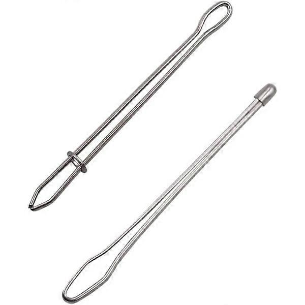 Thread Threader for Cord, 2 Pieces Needle Threader Pliers, Threading - Sewing Tool