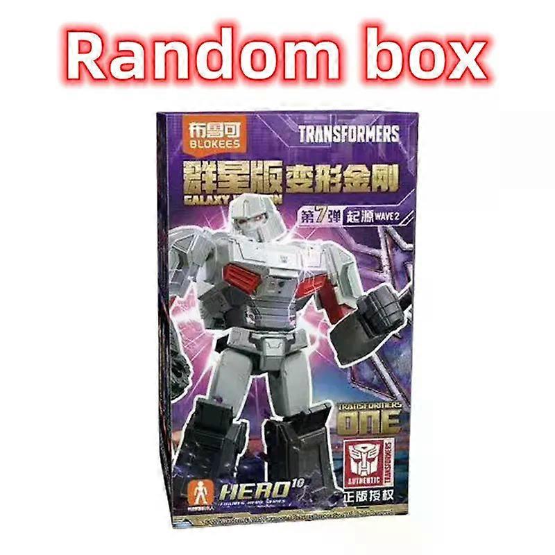 1/9Pcs Transformer ONE building block Galaxy 7 Megatron Orion Pax Alpha Trion Starscream shockwave Action Figure Robot toys