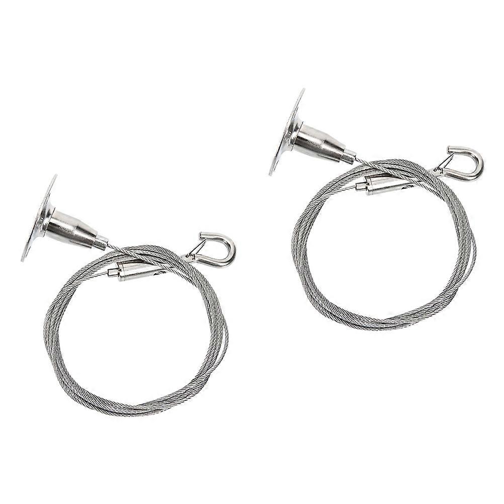 Wire Rope Hooks Heavy Duty Hanging Hangers for Art Gallery Display Sign Board Hanger Durable Safe