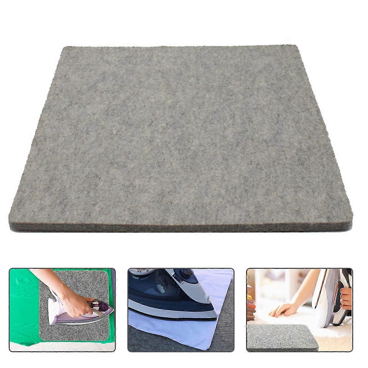 Heat Resistant Wool Felt Ironing Mat for Quilting and Fabric Pressing – Lightweight, Portable Ironing Cushion for Efficient, Seamless Ironing
