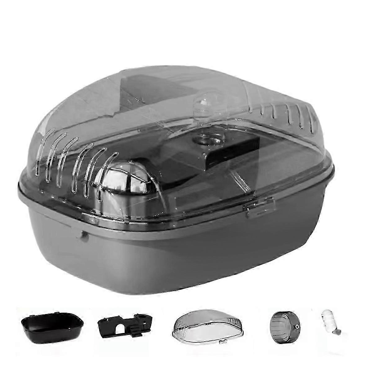 Hamster Cage Running Roller Skating Toy Small Animals Accessories A