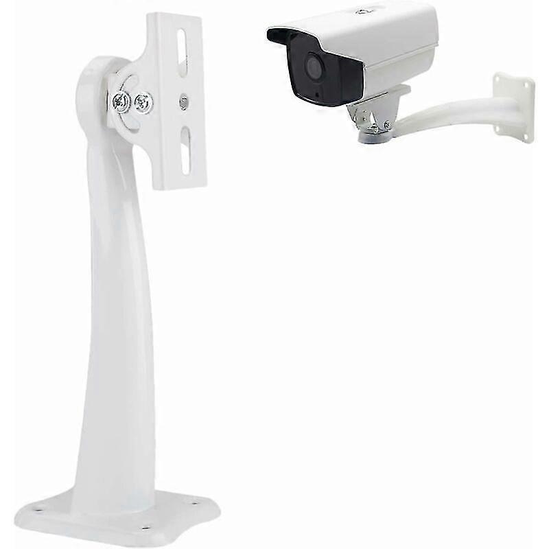 CCTV Camera Wall Bracket, Universal CCTV Camera Wall Mount Bracket, Wall and Ceiling Mount White