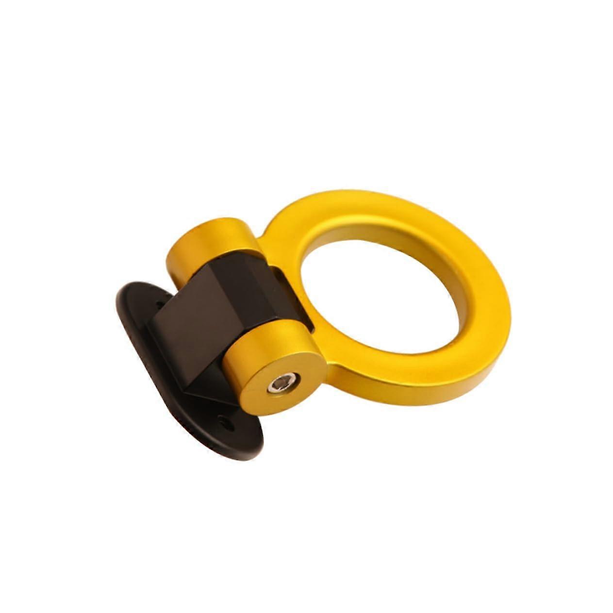 Tow Hook for Car and Truck, Universal ABS Material, Stylish Decorative Design, Gold Finish, Easy Installation
