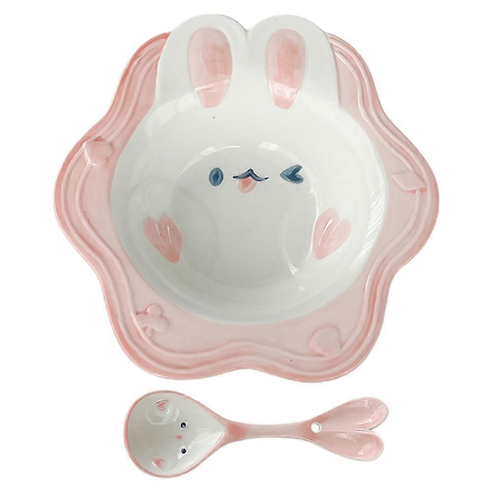 8 Inch Ceramic Food Serving Bowl For Hotel Use With Decorative Effect And Stable Material 1 Set