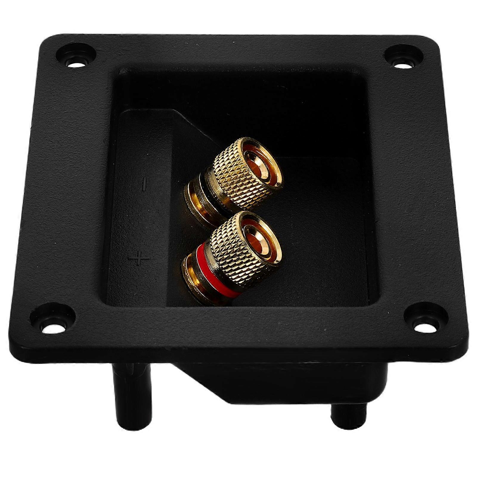 Versatile Speaker Connectors For DIY Audio Assembly With Stable Alloy Performance For Subwoofer Systems 1Pcs