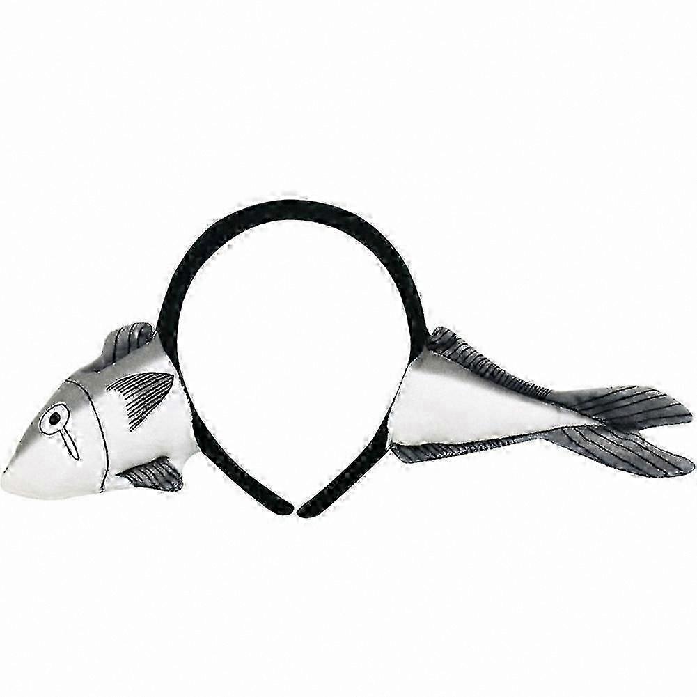 Quirky Fish and Carrot Hoop Headband for Cosplay and Party Accessory Use Only