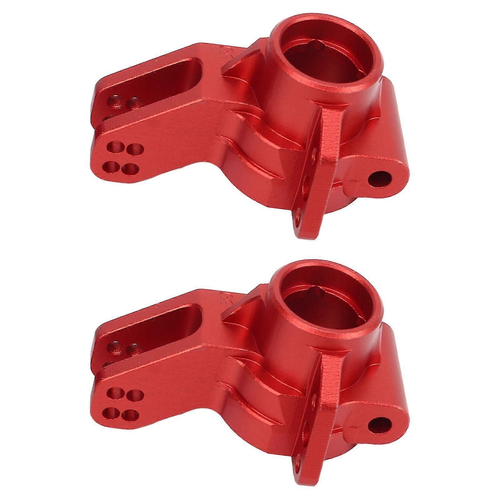 RC Rear Hub Carrier Aluminum Alloy RC Car Upgrade Parts for ARRMA 1/7 1/8 RC Cars Red 2025