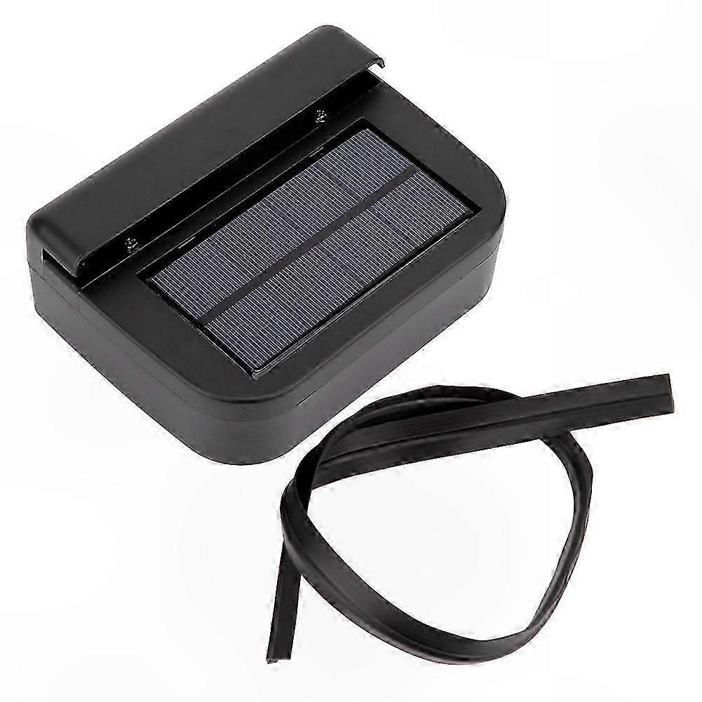 Solar-Powered Car Ventilation System with Cooling and Heating Functions for Auto Air Circulation
