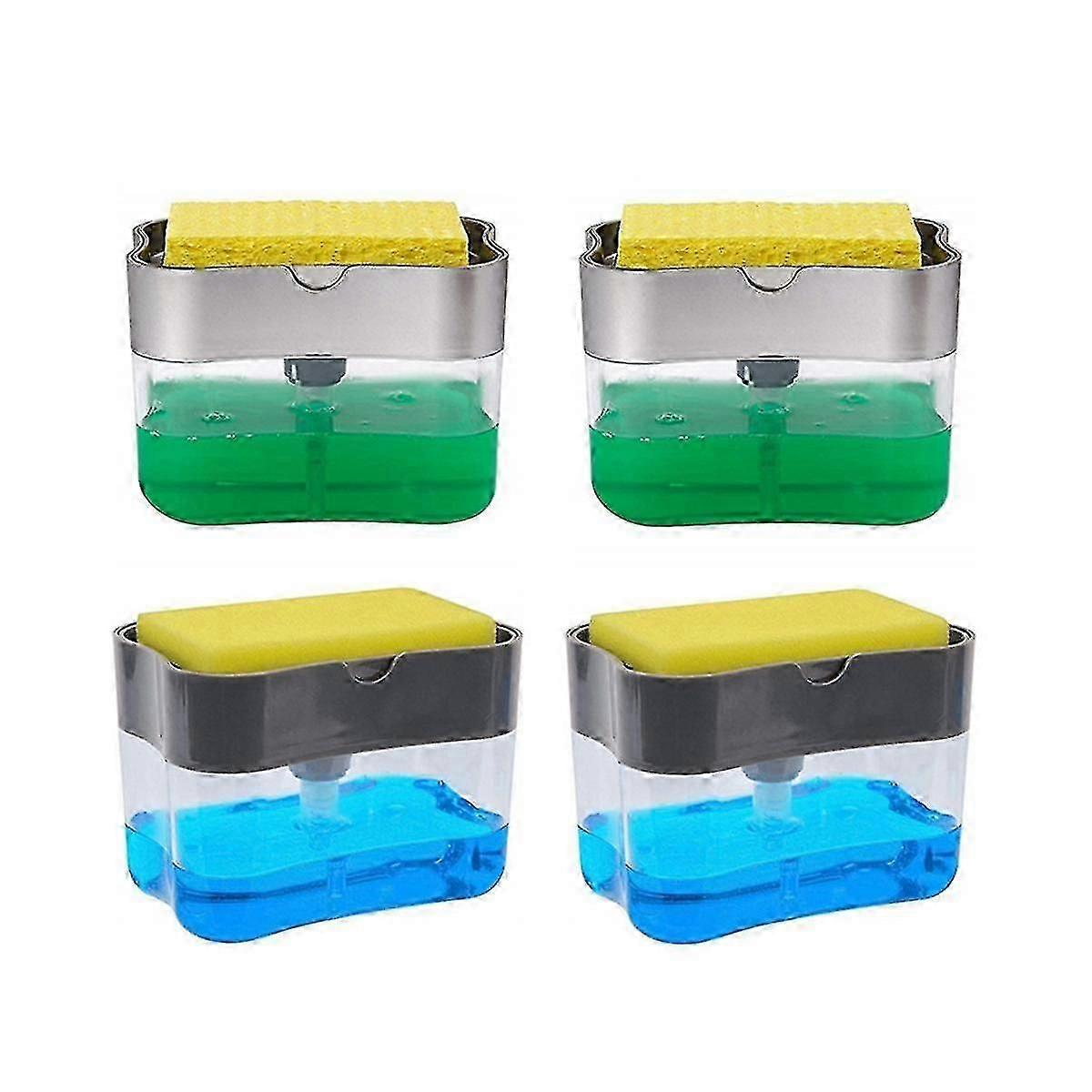 Premium Quality Soap Dispenser With Added Features - Dish Soap Dispenser - Countertop Kitchen Soap
