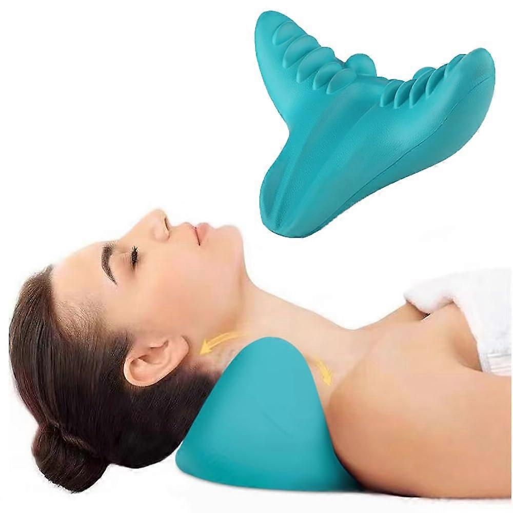 Neck and Shoulder Relaxer, Cervical Traction Device, 14 Acupressure Points for Pain Relief