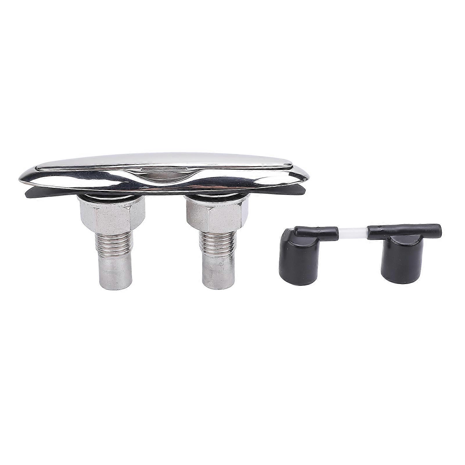 6 ίντσα 316 ανασυρόμενο πέλμα σκαφών από ανοξείδωτο χάλυβα ξεπλένει τοποθετεί το βαρέων καθηκόντων θαλάσσιο πέλμα για την αποβάθρα RV γιοτ