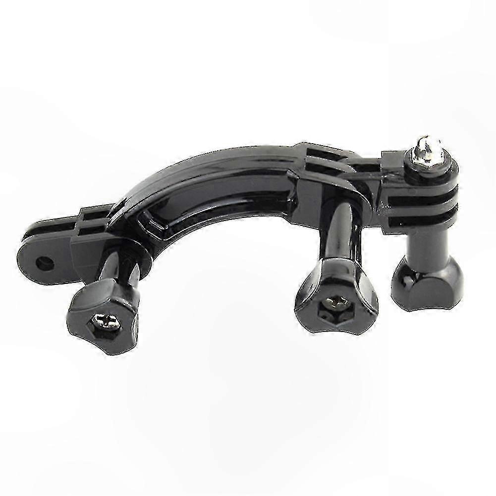 Curved Rotary Connection Arm for Action Camera Helmet Accessories