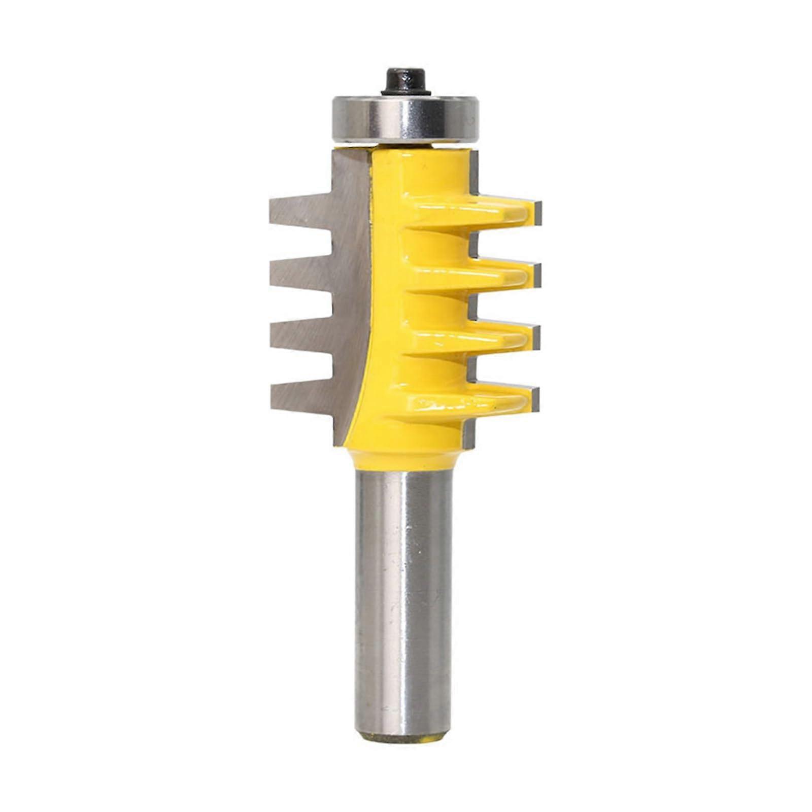 8mm Tenon Cone Bowing Router Bit with 1/2" and 1/4" Shank for Holzfinger-Scherzholzmahlen CNC Applications