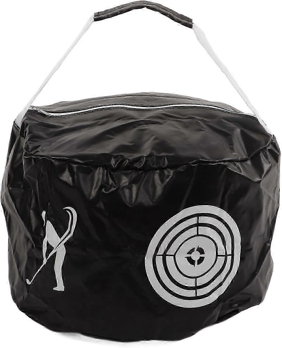 High Density PVC Golf Swing Training Bag, Waterproof Impact Training Bag for Beginners