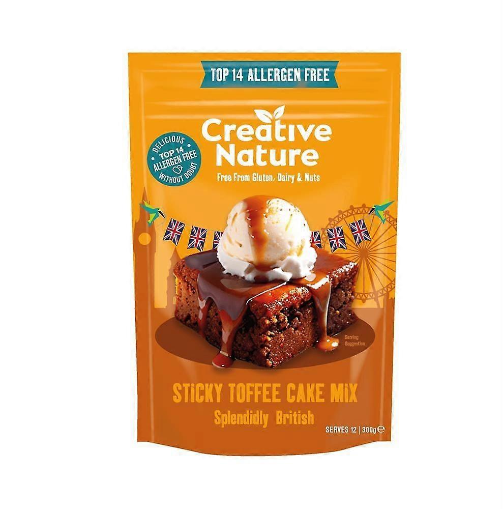 Creative Nature Sticky Toffee Cake Mix 300g - 2 Pack