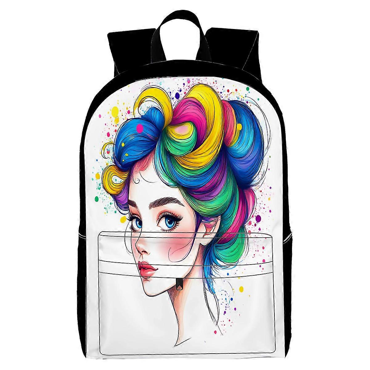Backpack, with Multiple Organizational Compartments, Fits 15.6 Inch Notebook, for Travel, Teen, Business Work S2475